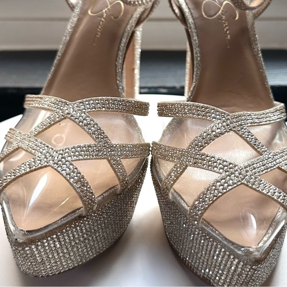 🌸JESSICA SIMPSON🌸 Women's Oluina Embellished
Platform Pump Size: 8.5 - Picture 6 of 13